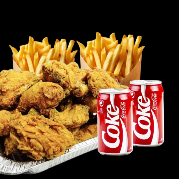 6 pc Chicken with Fries